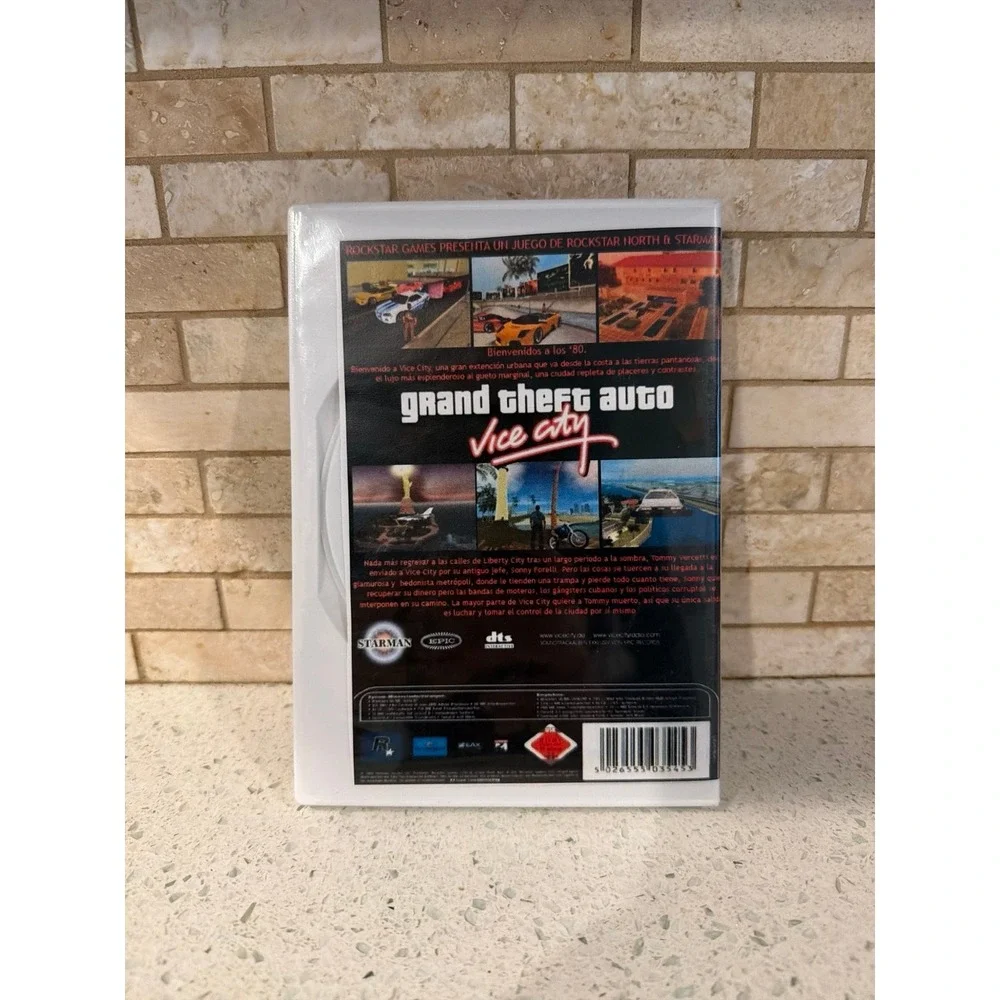 Grand Theft Auto‎ Vice City PS2 Game No Original Case